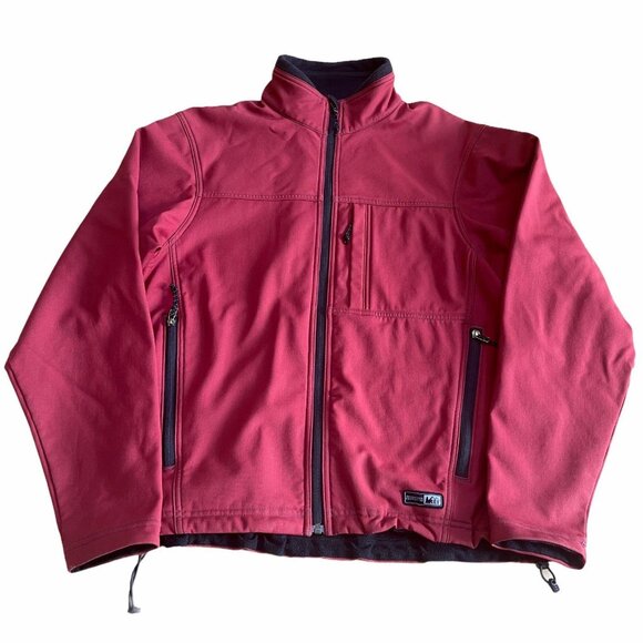 REI Other - REI Mens Red Nylon Fleece Full Zip Jacket, Size L